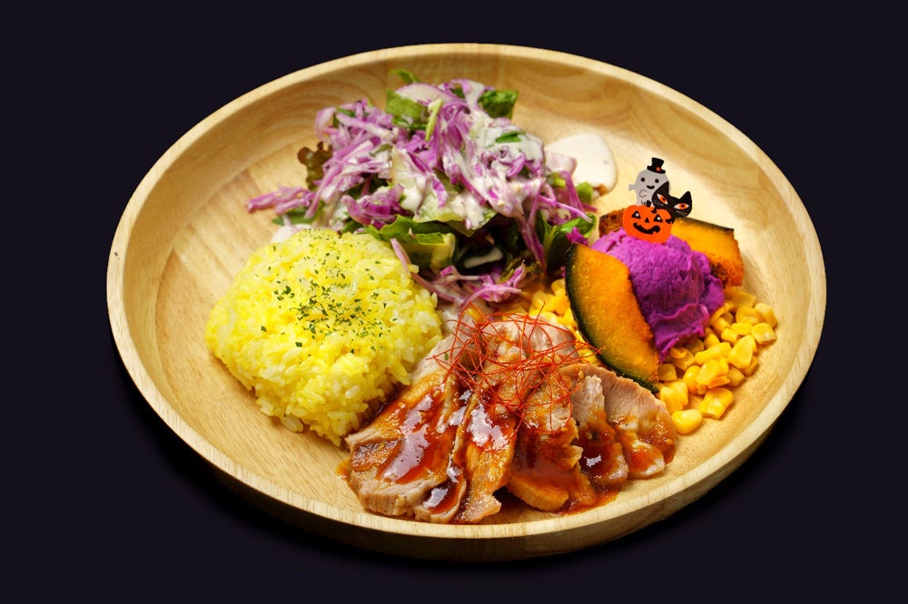 ハロウィンプレート 麦子町®ポーク 1,230円