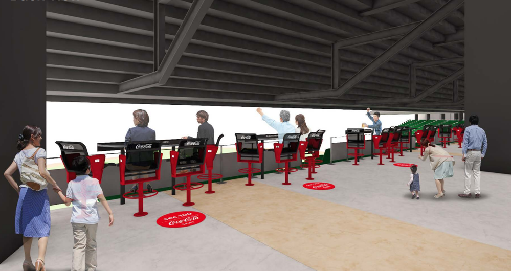 コカ・コーラシート　イメージ