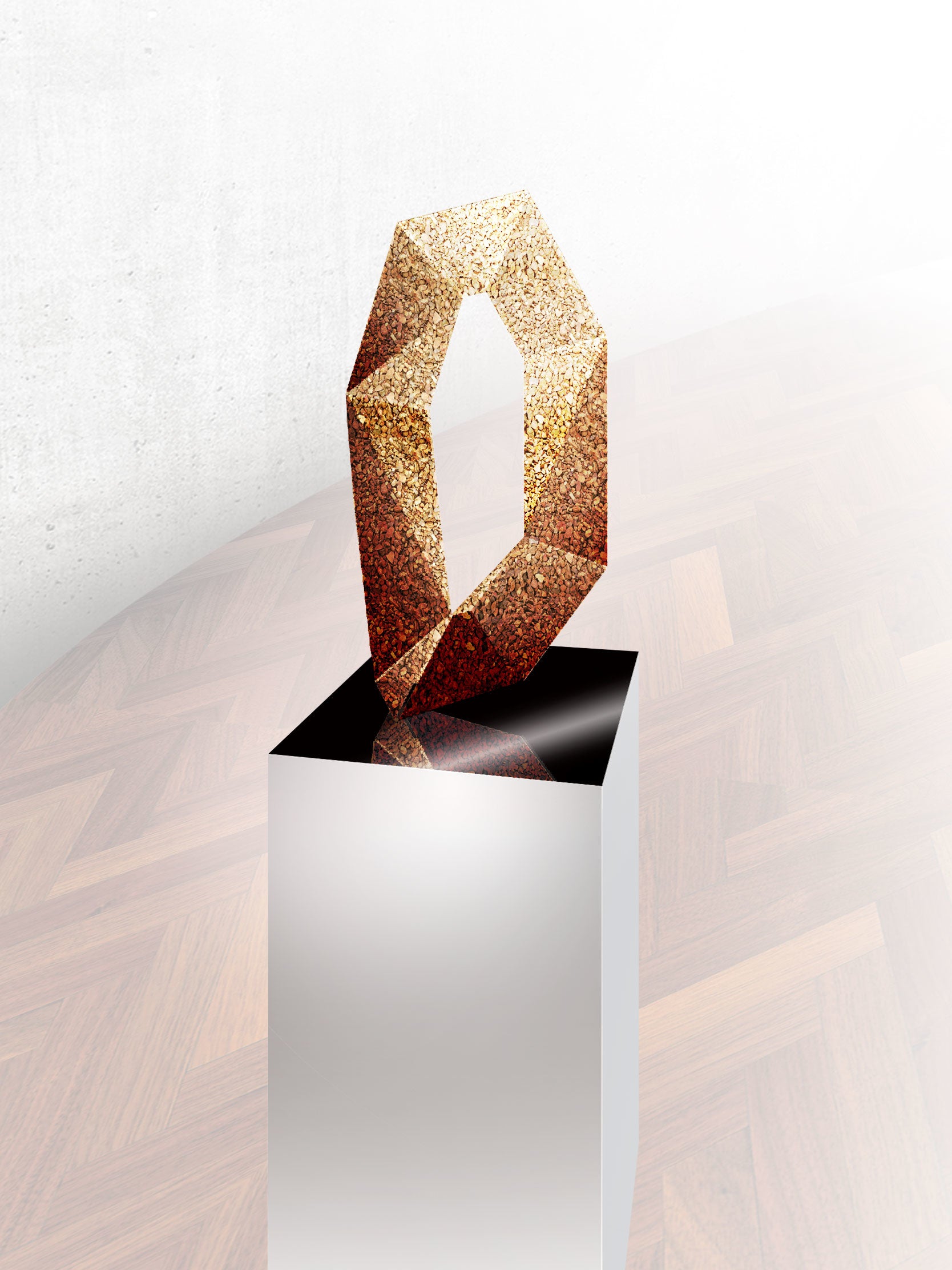 優秀賞　「アンツーカーの結晶」　原部早穂