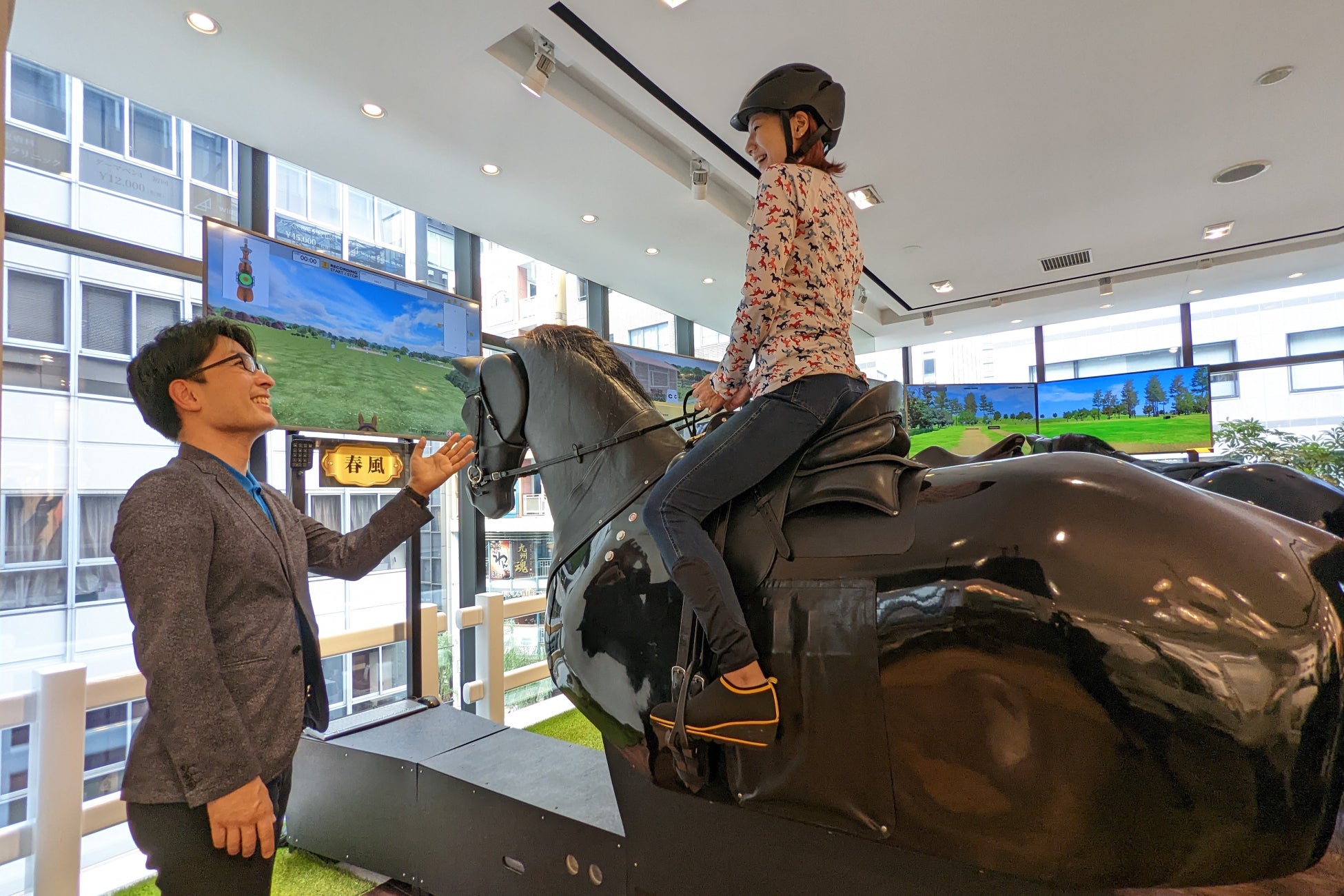 新球場es Con Field Hokkaidotower 11内に スタジオ型乗馬クラブ 展開のお知らせ 株式会社 ファイターズ スポーツ エンターテイメントのプレスリリース 新球場es Con Field Hokkaidotower 11内に スタジオ型乗馬クラブ 展開のお知らせ 株式会社 ファイターズ スポーツ エンターテイメントのプレスリリース