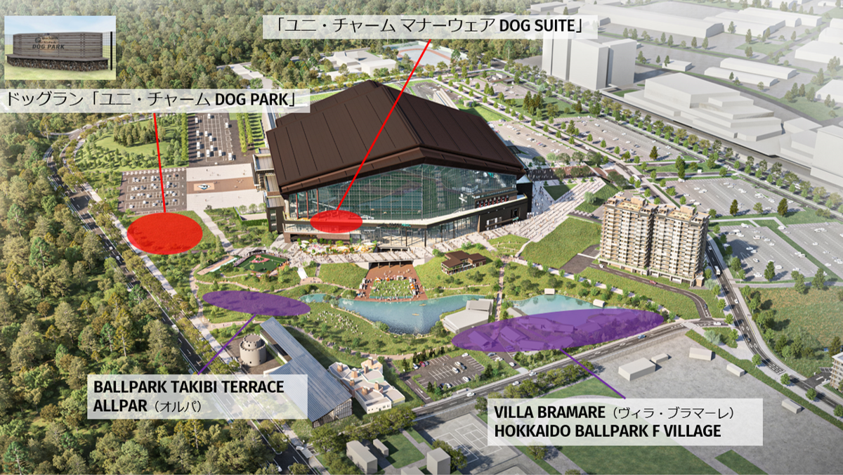 Fビレッジ俯瞰イメージ　(C)H.N.F.