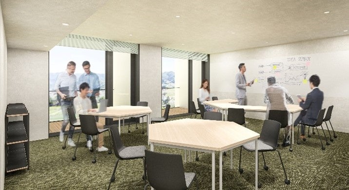 WORK × ation Site パークサイド　イメージ（C）三菱地所