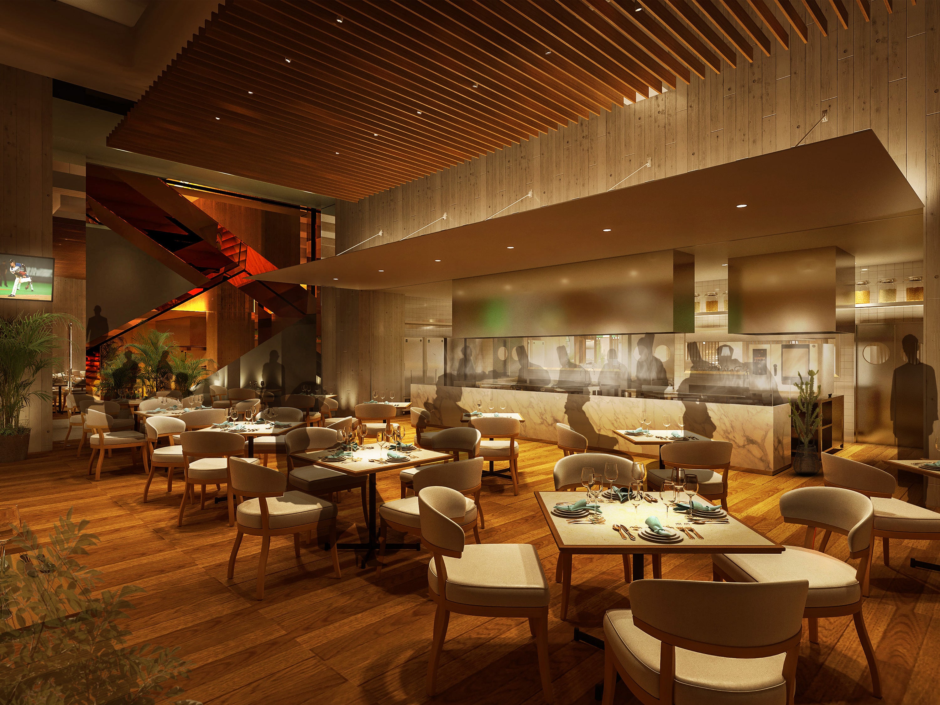 ラウンジ　イメージ　(C)H.N.F.