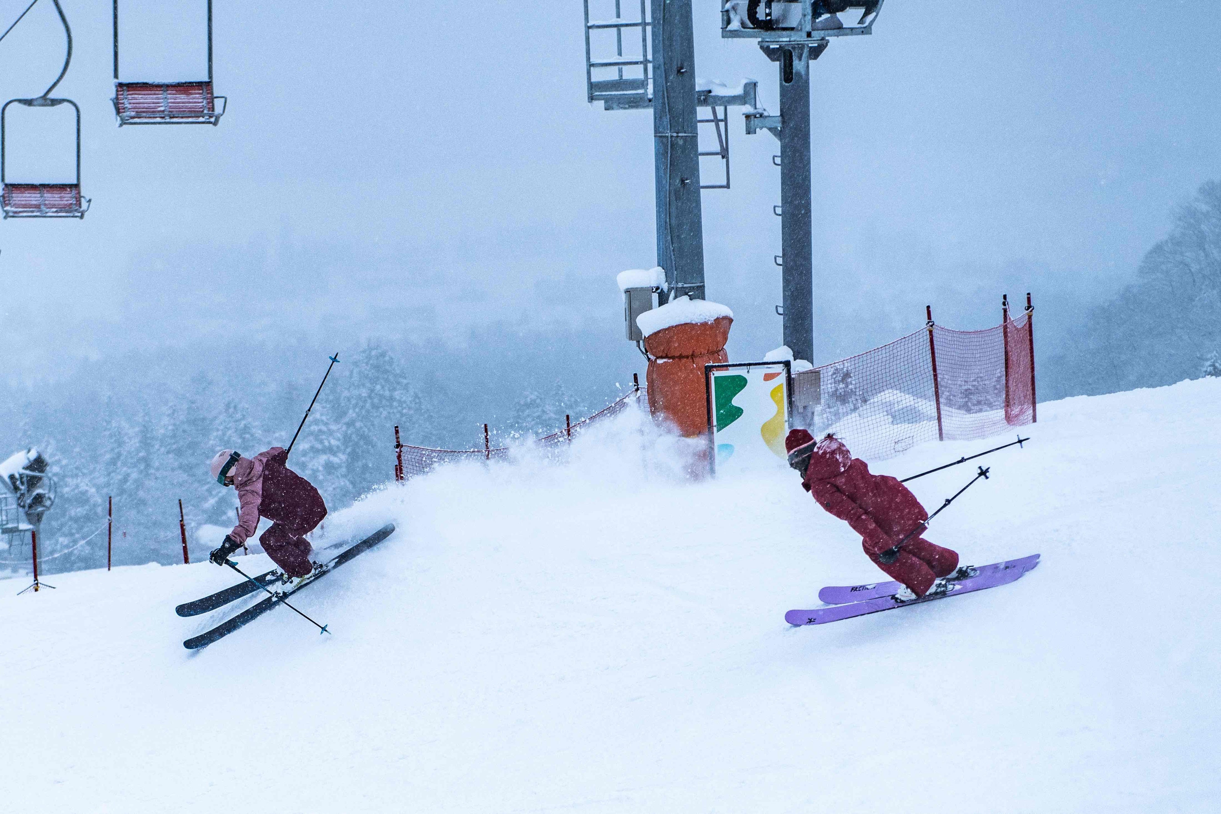なめらかなバンクが続き流れるような滑走感を得られる。