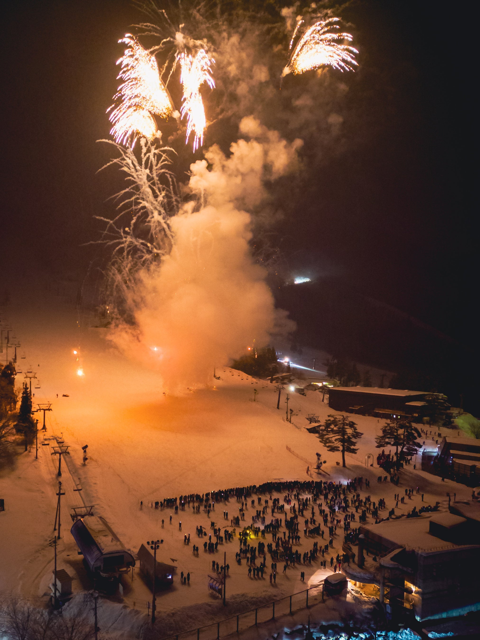 ナイター恒例、年末年始の年越しイベントはコロナ明け3年振り