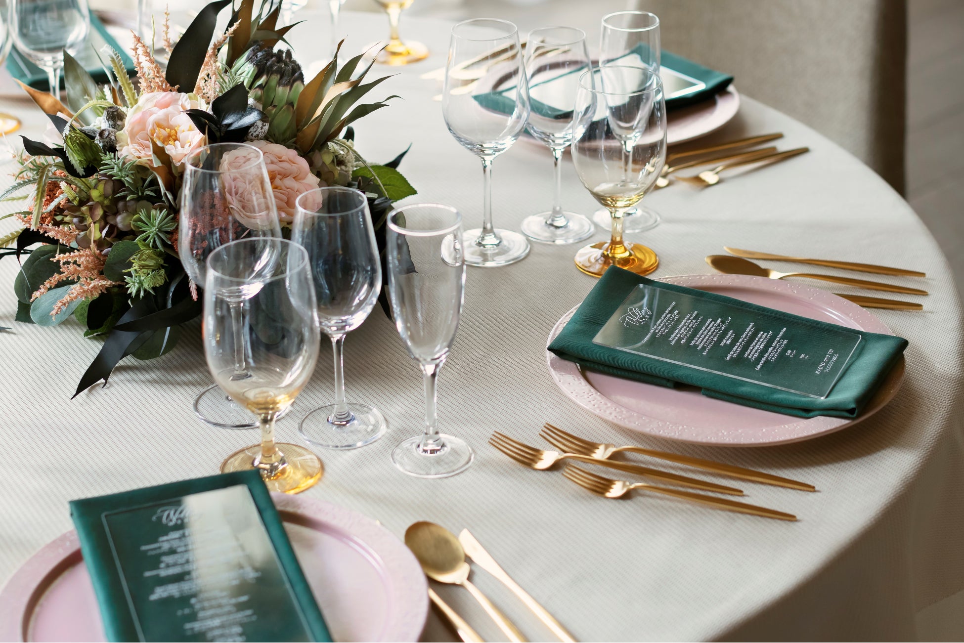 テーブルコーディネート展示