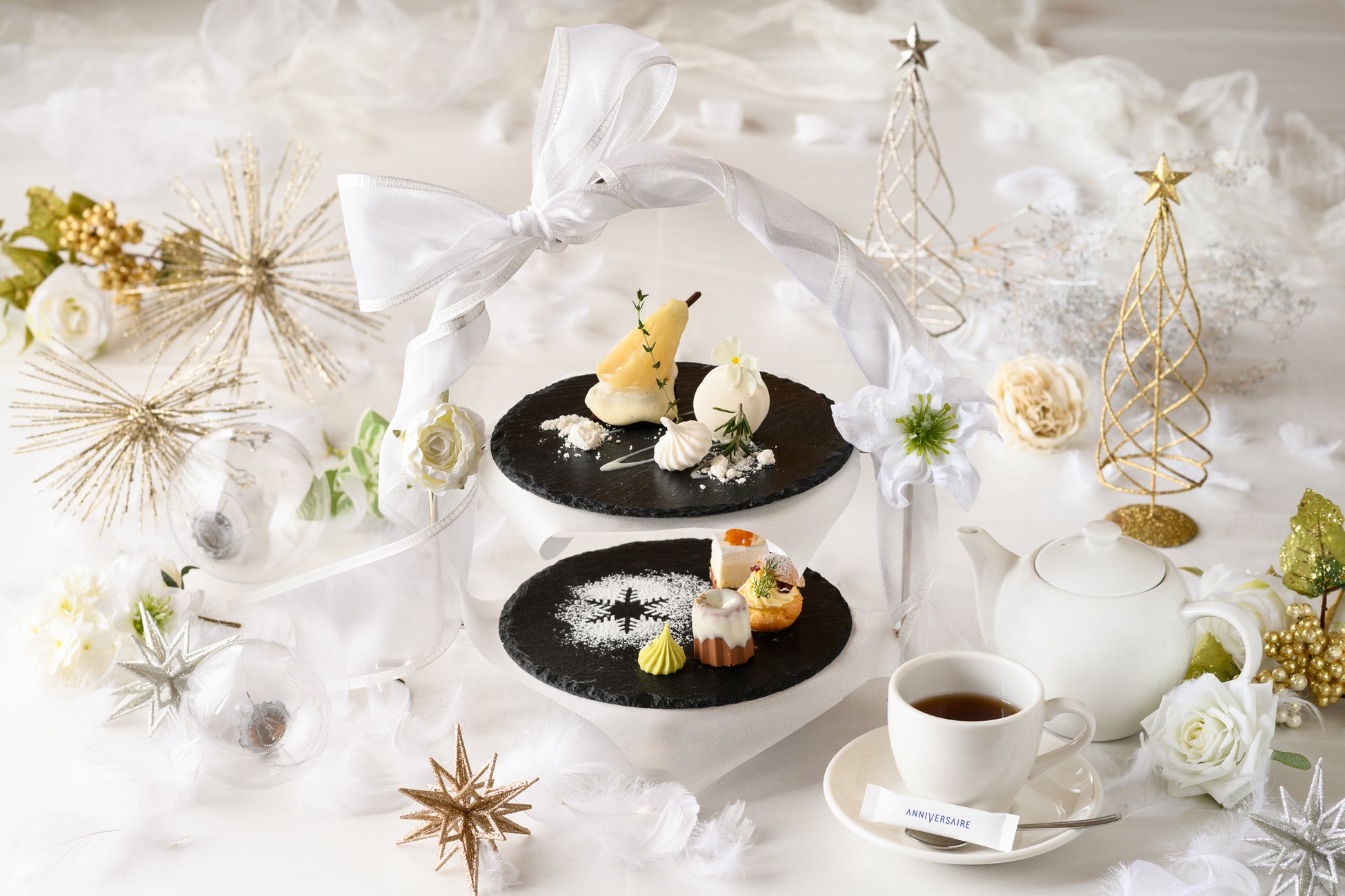 胸がときめくホリデーシーズン限定 幻想的な雪がテーマの White Winter Flower アニヴェルセルカフェ みなとみらい 横浜 にて11月11日 金 から アニヴェルセル株式会社のプレスリリース 胸がときめくホリデーシーズン限定 幻想的な雪がテーマの White Winter Flower アニヴェルセルカフェ みなとみらい 横浜 にて11月11日 金 から アニヴェルセル株式会社のプレスリリース