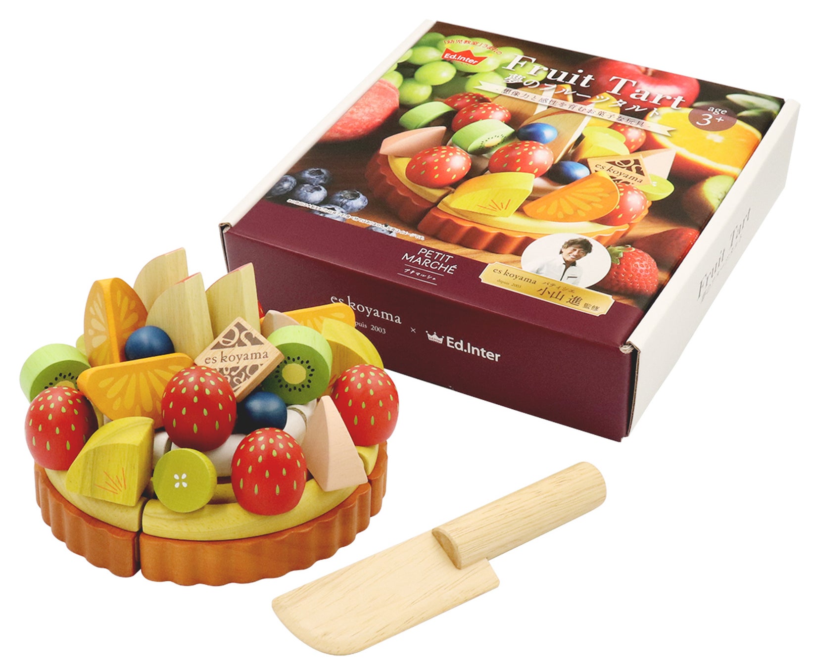 パティシエ エス コヤマ 小山進氏監修のお菓子な木製玩具 株式会社エド インターのプレスリリース パティシエ エス コヤマ 小山進氏監修のお菓子な木製玩具 株式会社エド インターのプレスリリース