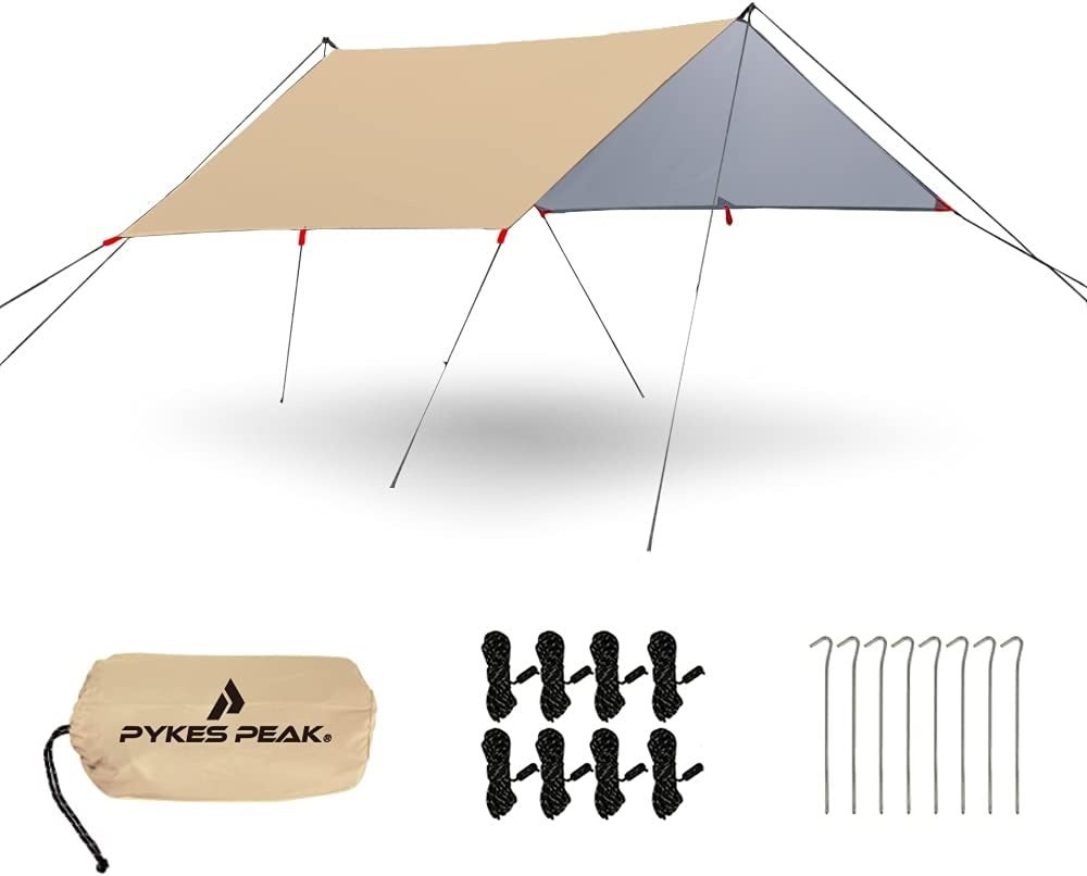 スクエアタープ5－6人用／サンドカーキ