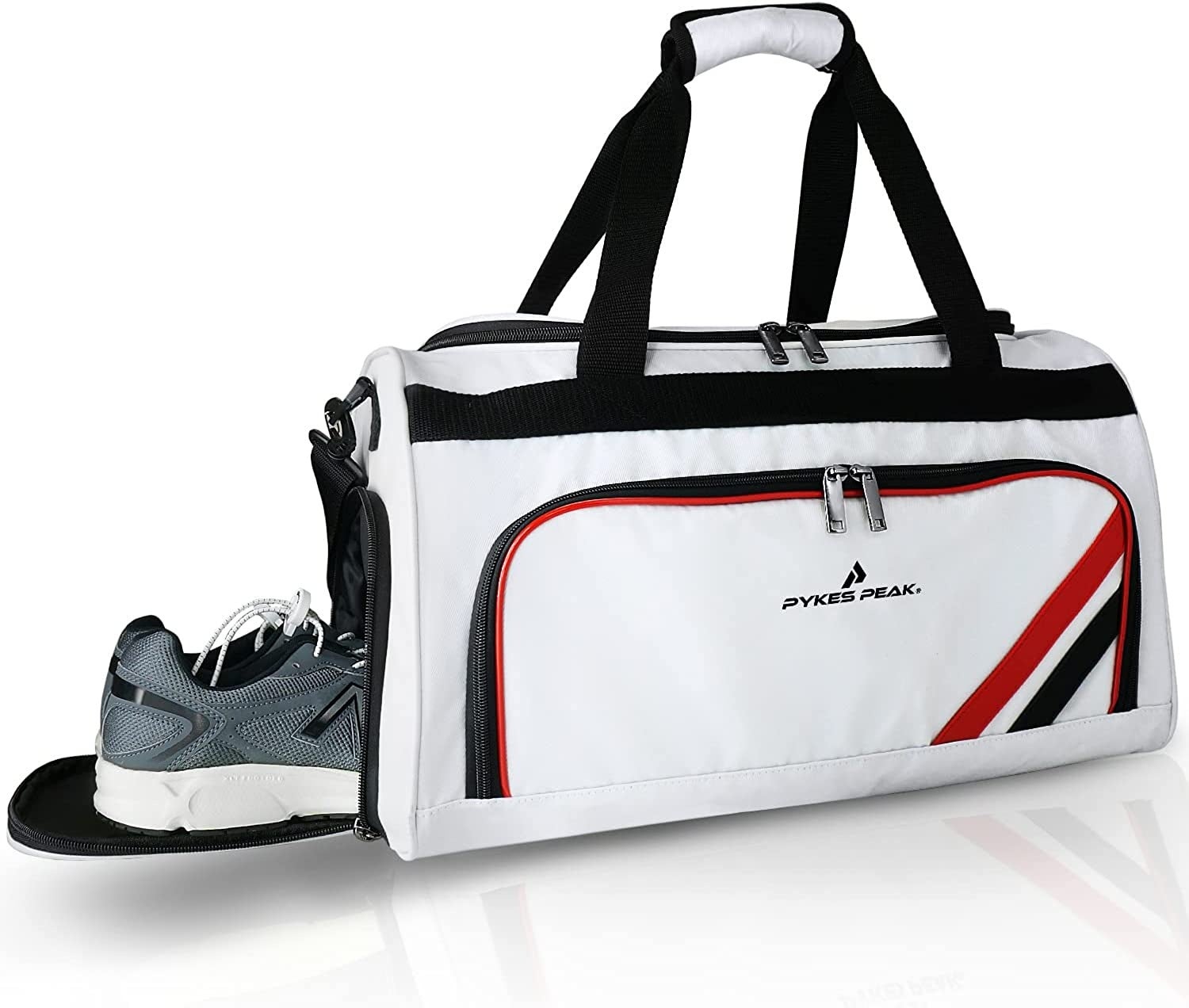 ボストンバッグ／ホワイト