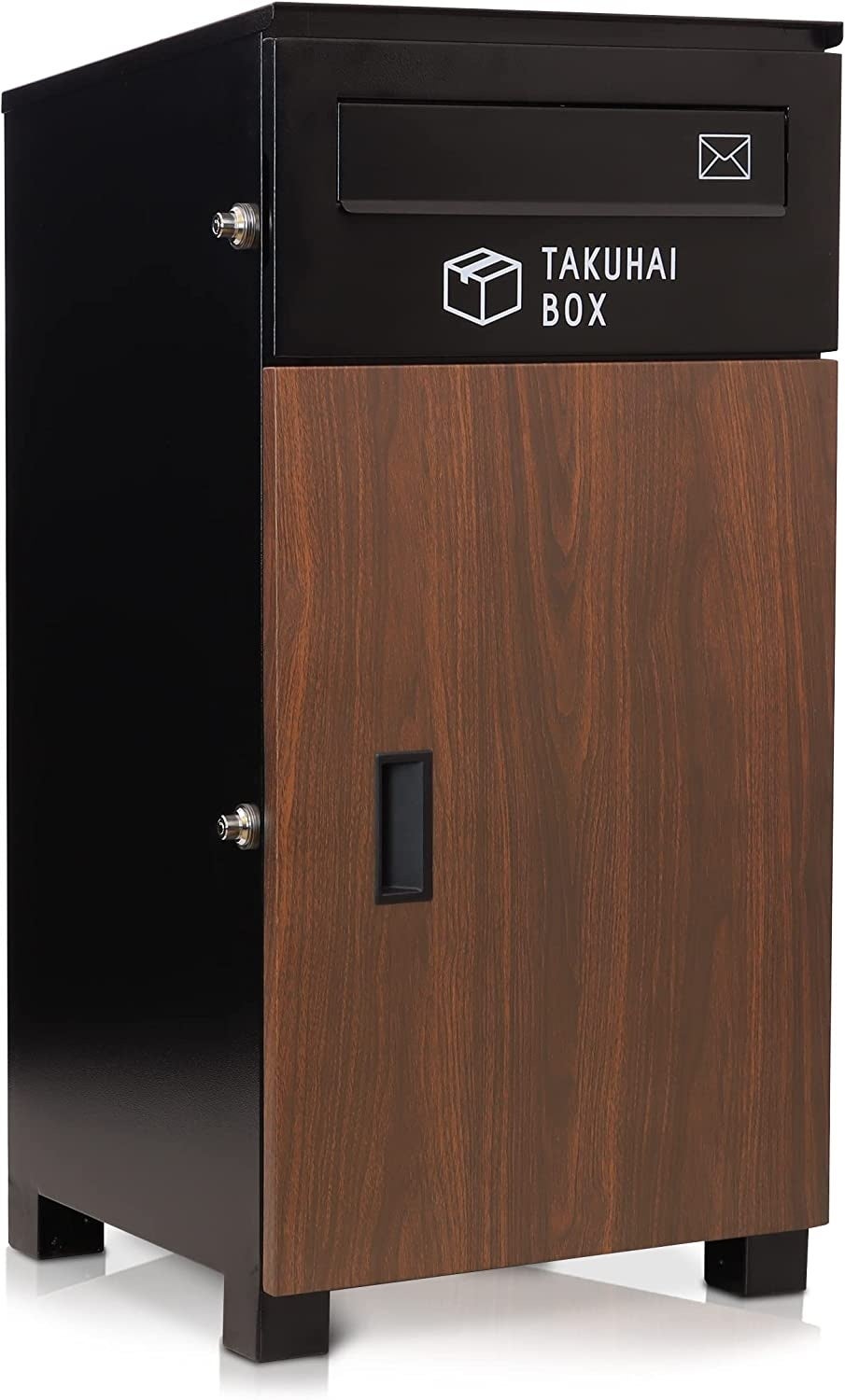 TAKUHAI BOXポスト一体型／ディープウッド