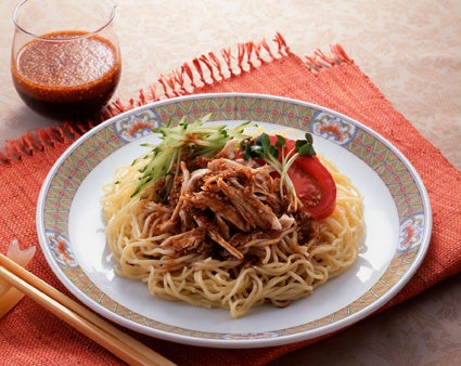 四川風ごま風味たれの冷やし中華