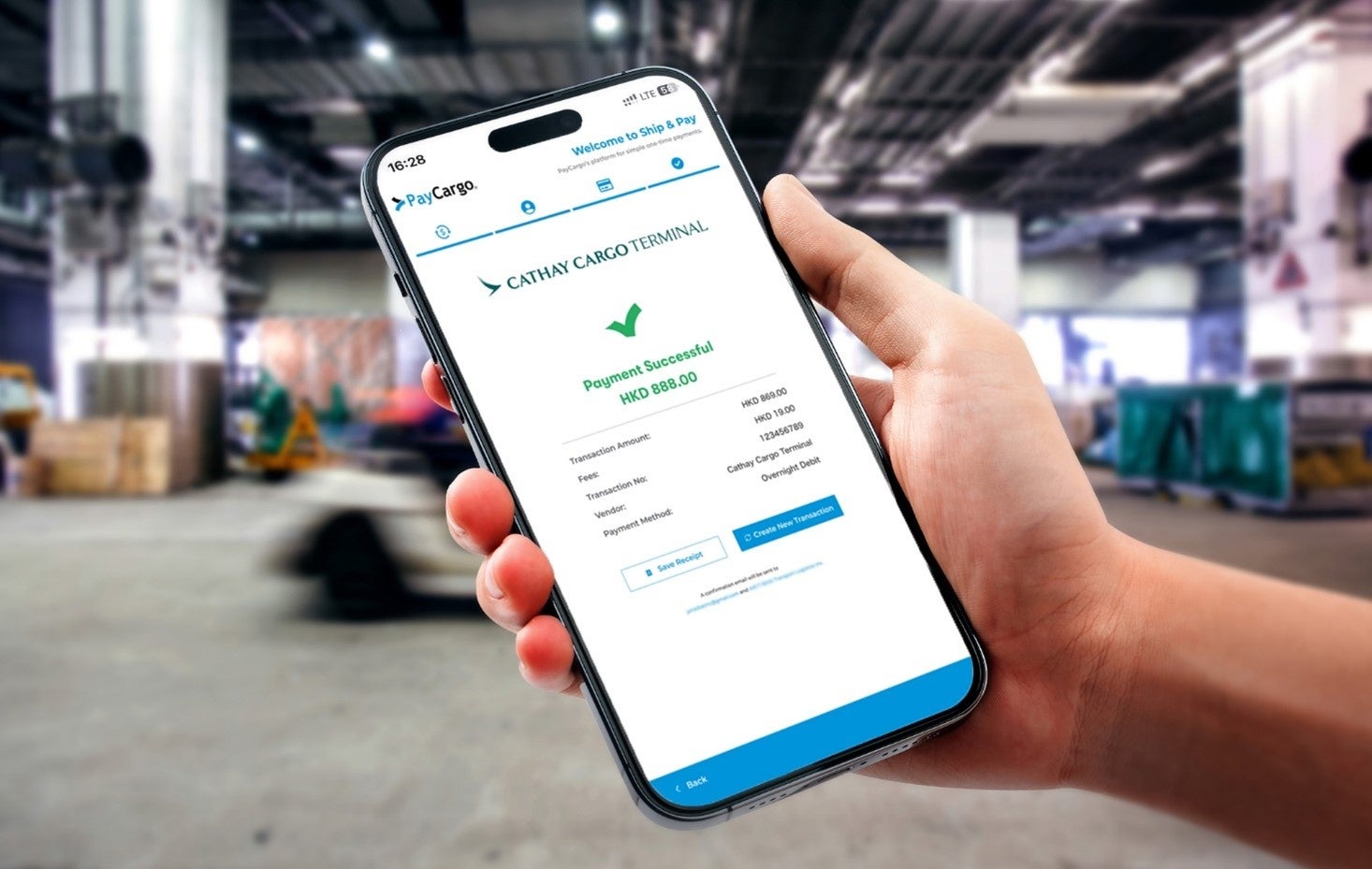 キャセイカーゴ・ターミナル　電子決済システムを導入