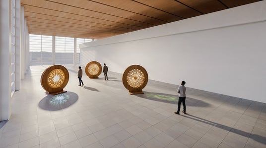 大分県立美術館 10周年記念|新常設作品「時の縁にて – passage of time -」をアトリウムに展示開始 大分県立美術館 10周年記念|新常設作品「時の縁にて – passage of time -」をアトリウムに展示開始