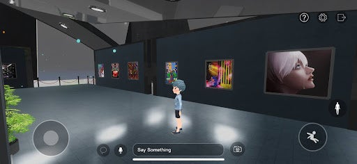 XANA メタギャラリーの様子１