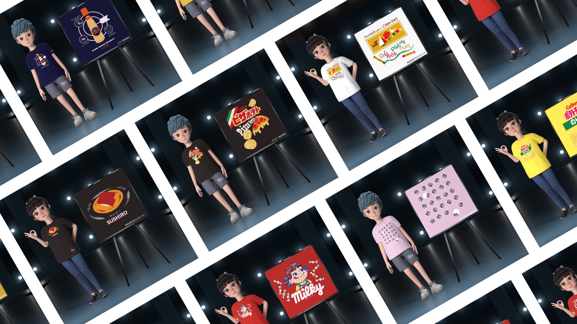 XANAでメタバースNFT化される『イオン限定』デザインの企業コラボ®Tシャツ