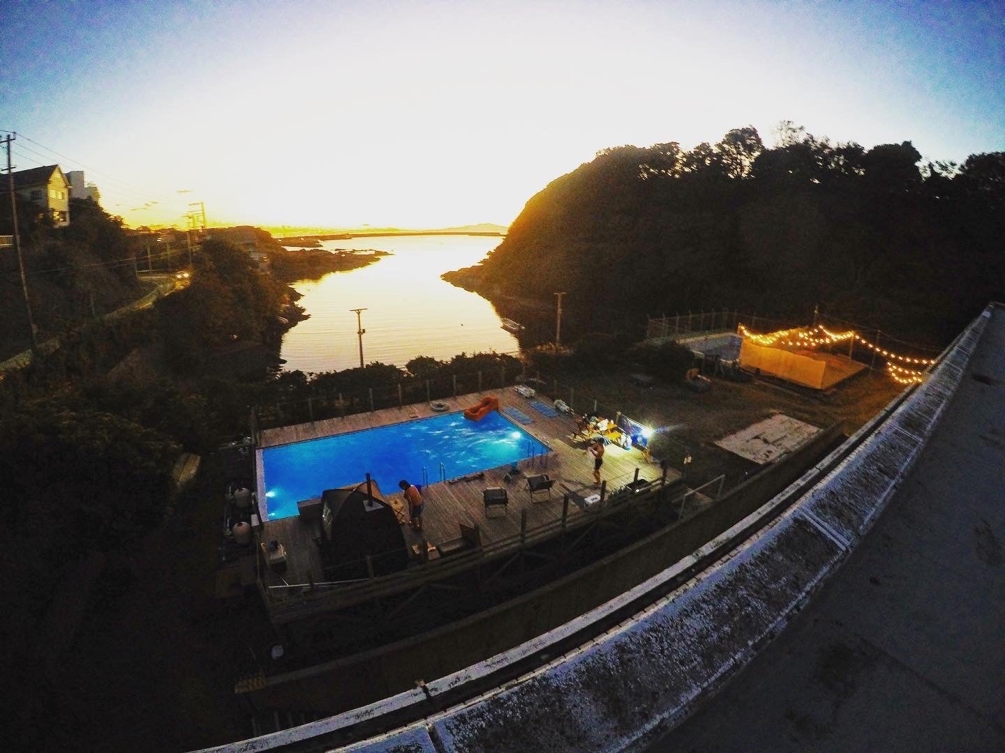 イベント会場「シオカゼサウナ」