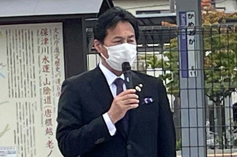亀岡市の桂川孝裕市長