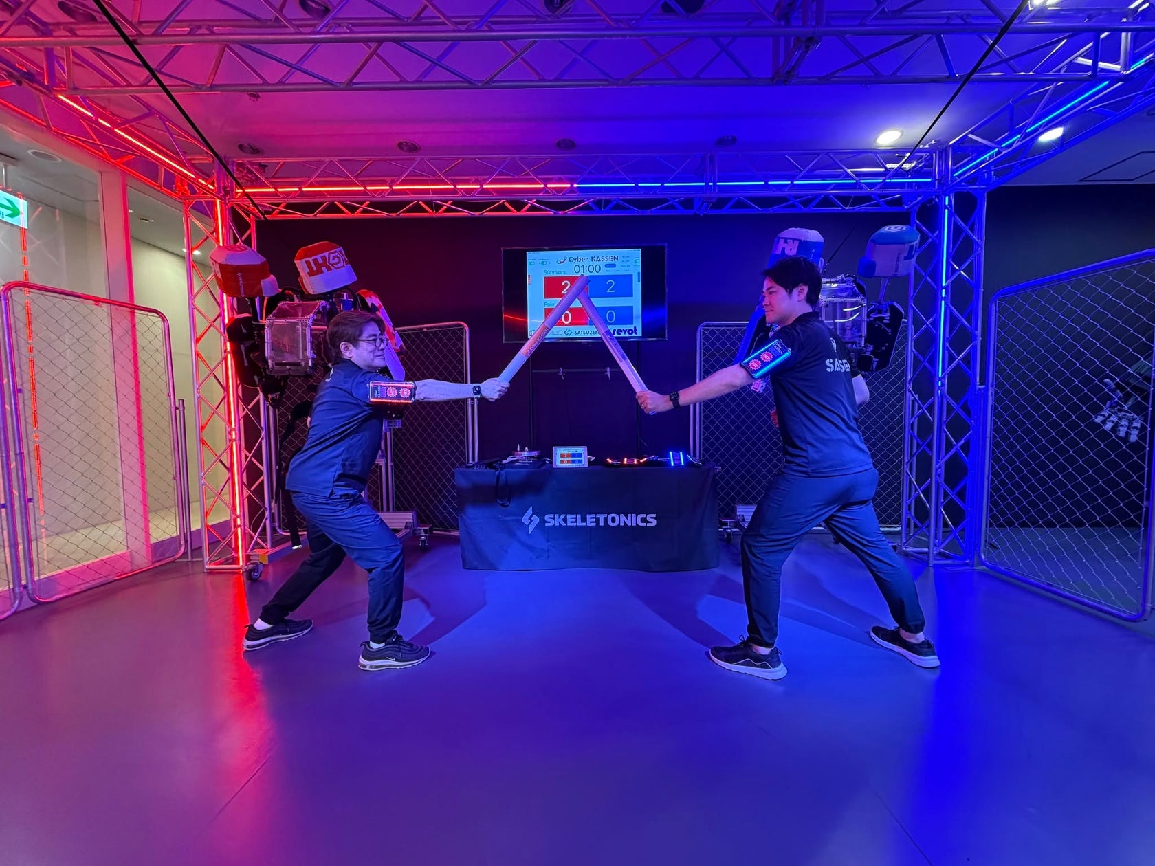 お台場に新感覚!次世代デジタルスポーツ「Cyber KASSEN」常設体験 お台場に新感覚!次世代デジタルスポーツ「Cyber KASSEN」常設体験