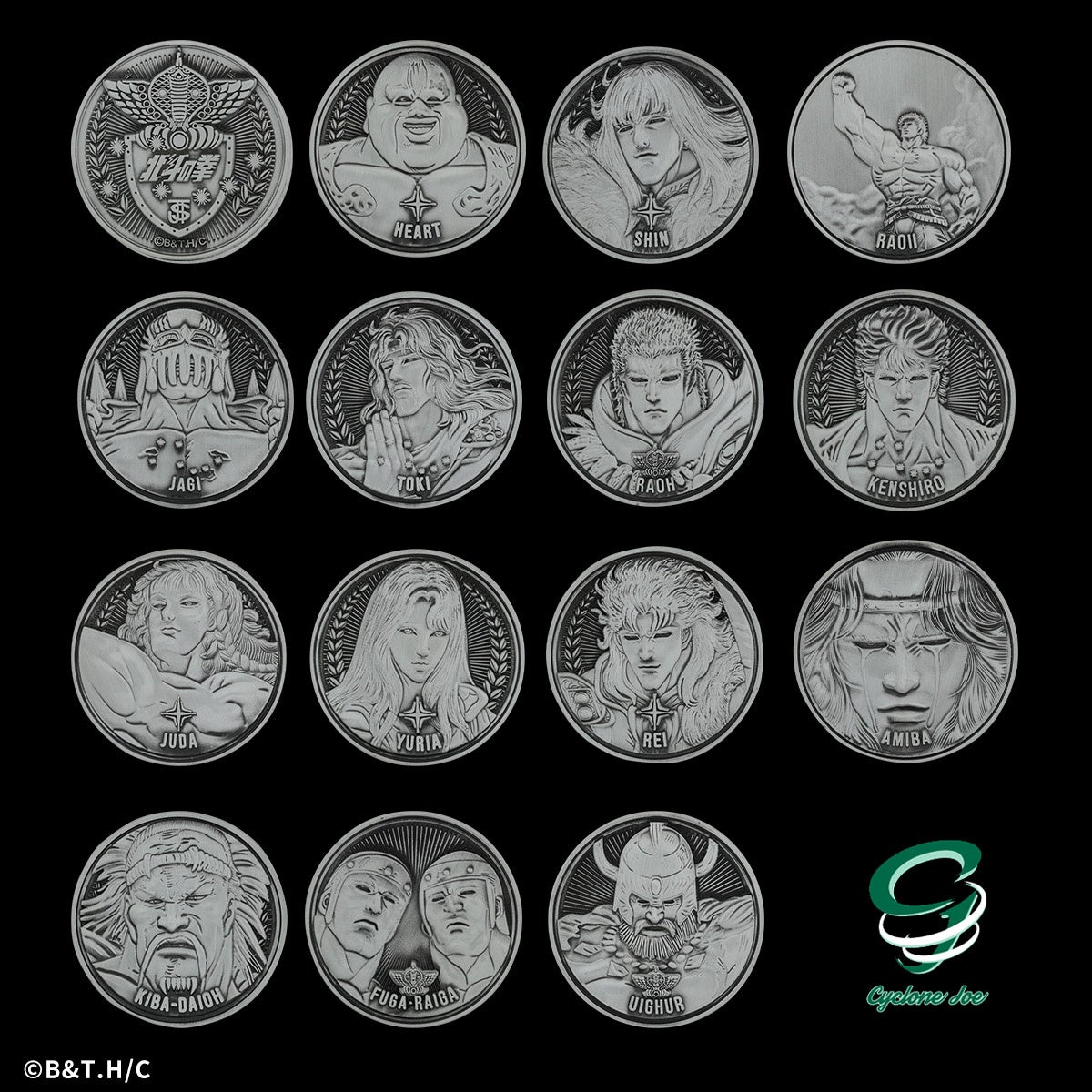 北斗の拳40周年記念大原画展　煌記念メダル ラオウ昇天ver. 北斗の拳40周年記念大原画展煌記念メダル ラオウ昇天ver.