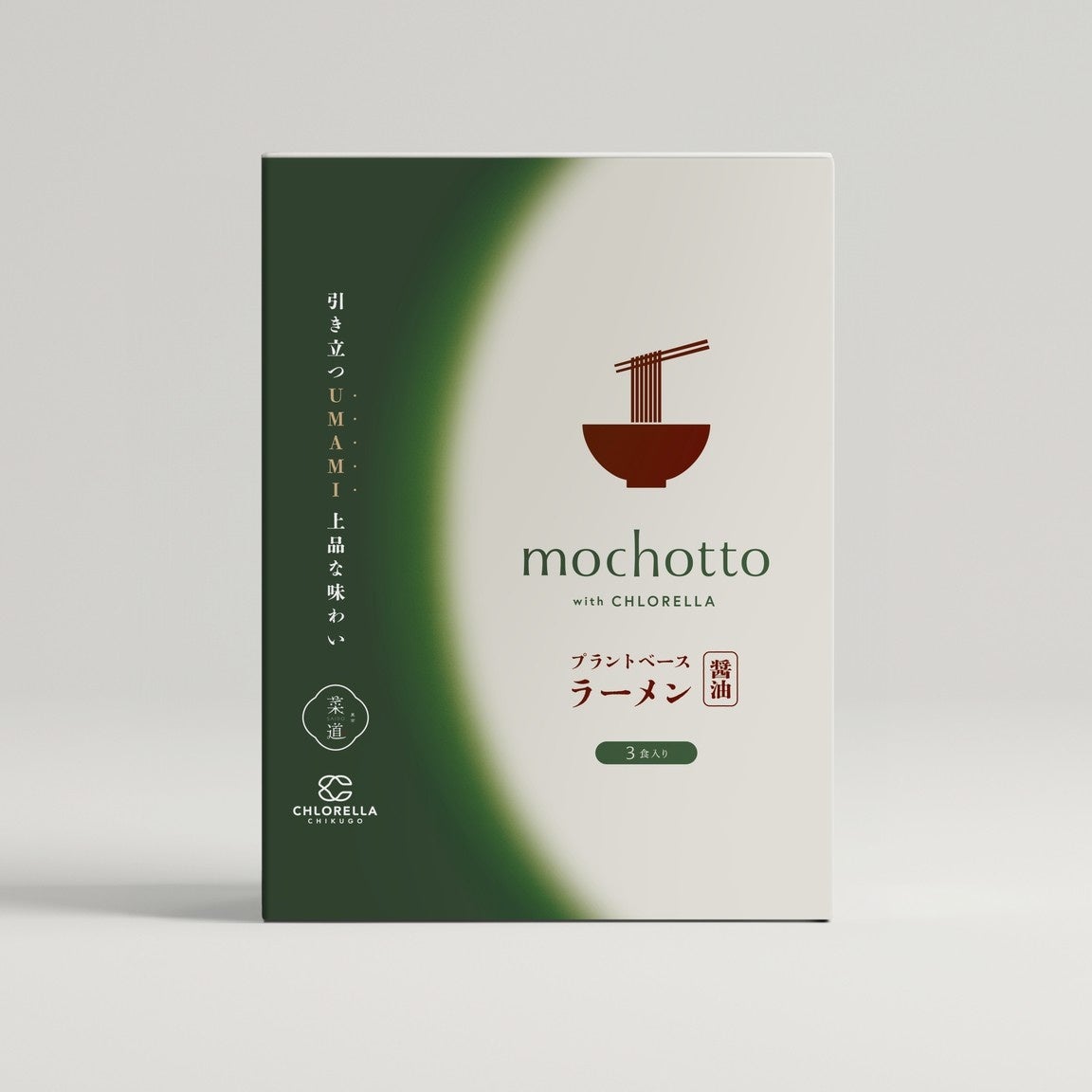 mochotto with CHLORELLA プラントベースラーメン