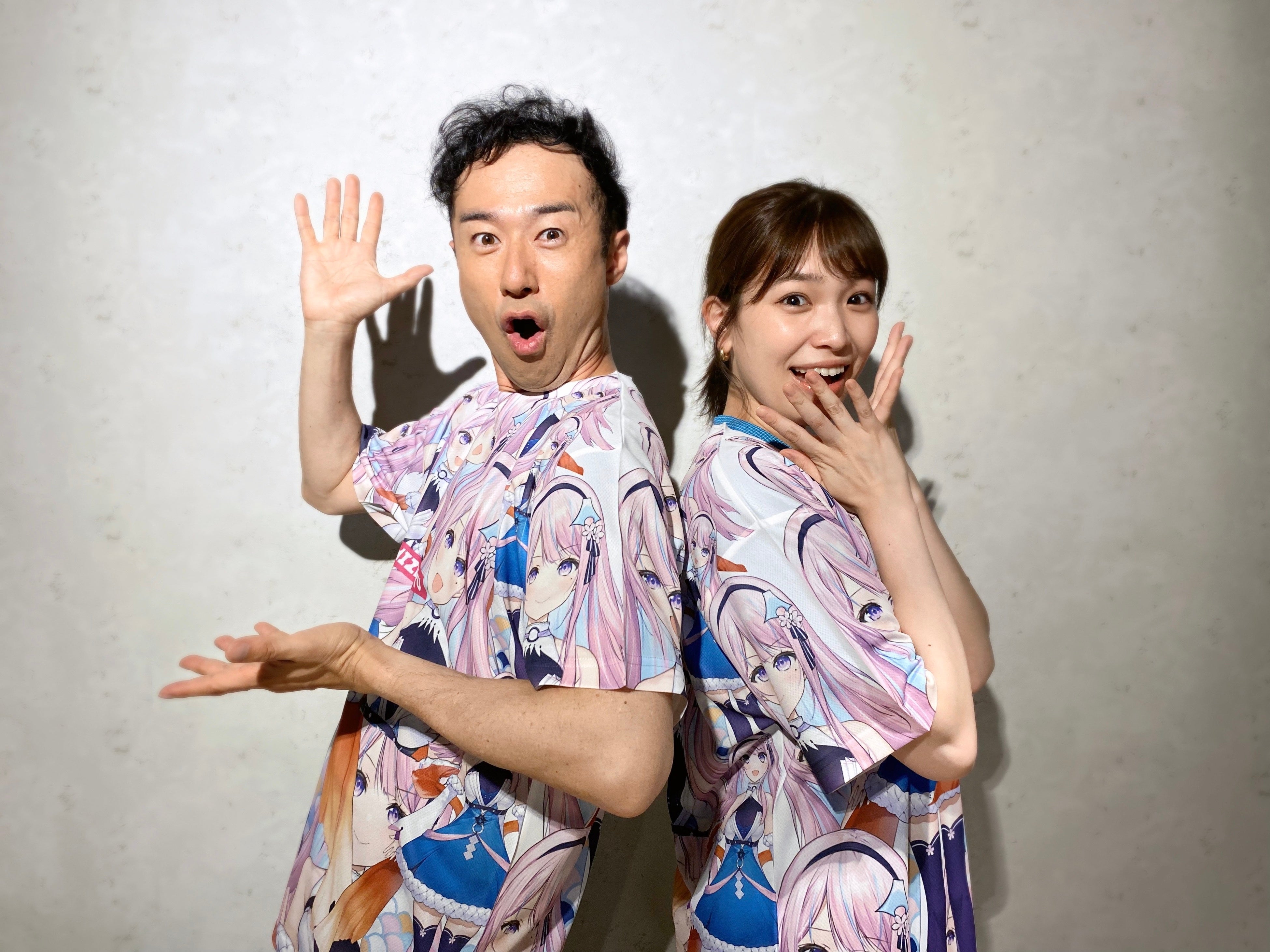 牧野克彦（SBSアナウンサー）＆堀葵衣（SBSアナウンサー）