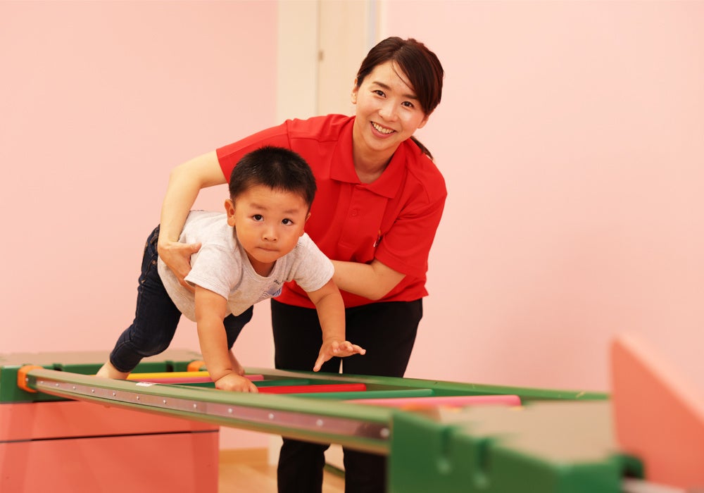 専門職スタッフによる療育の様子