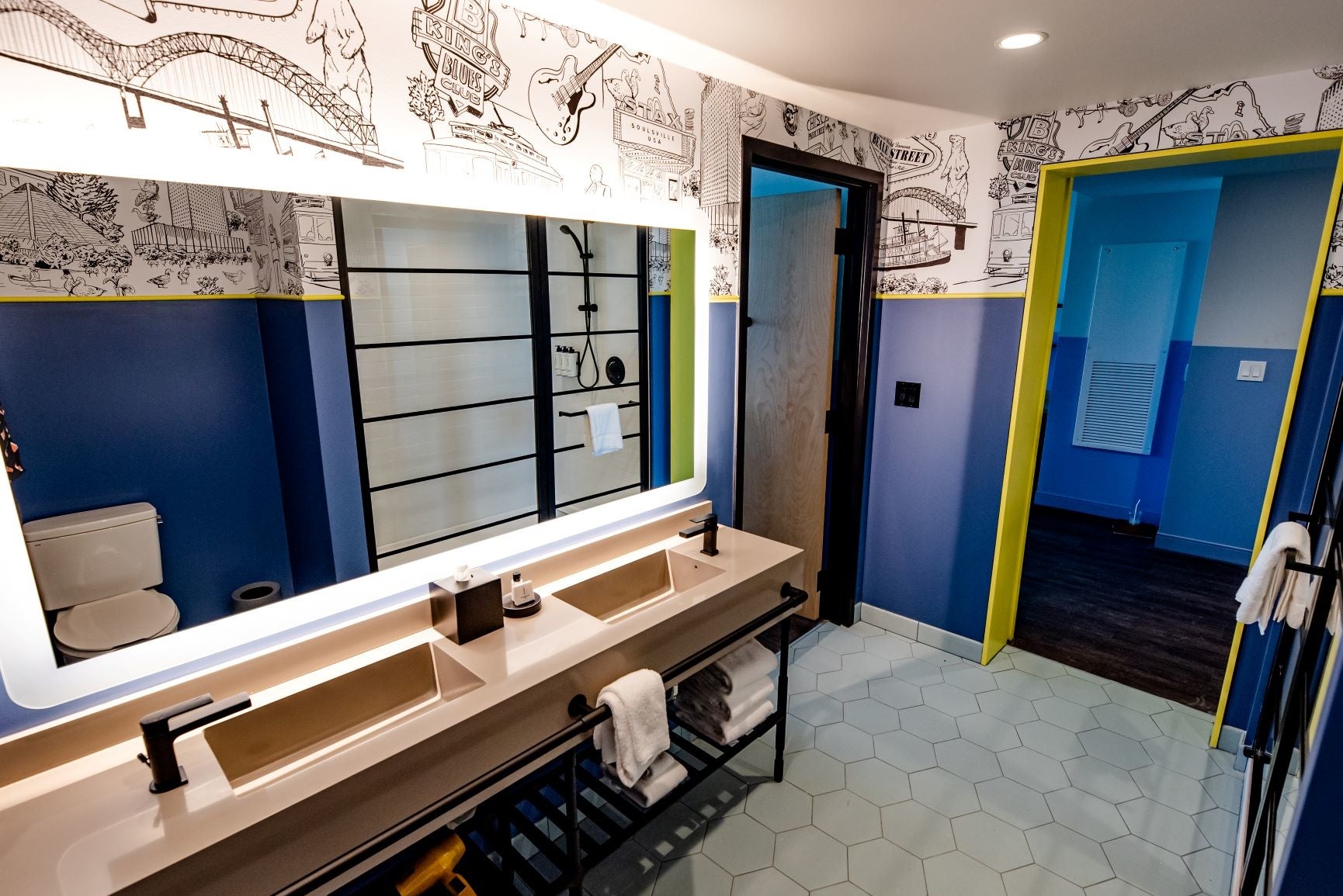 「キャプション by Hyatt ビールストリート メンフィス」　バスルーム　イメージ