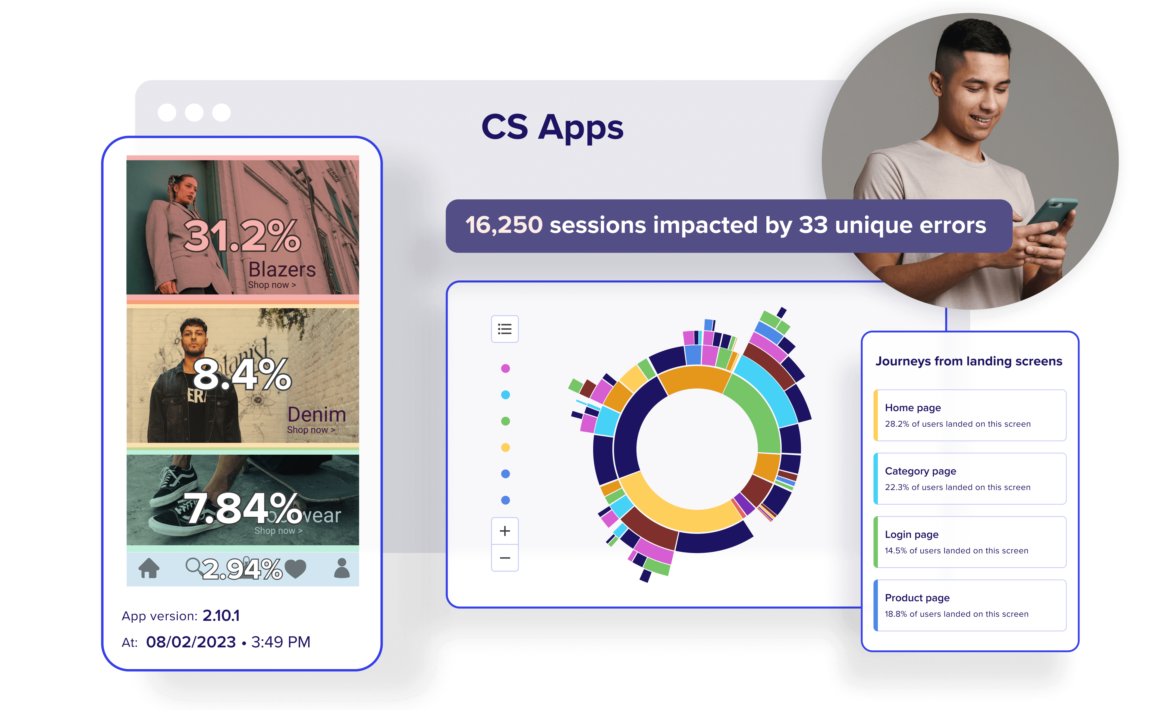 モバイルアプリの顧客体験を分析する「CS Apps」