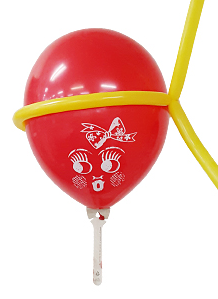 復刻　縁日用たこ八風船