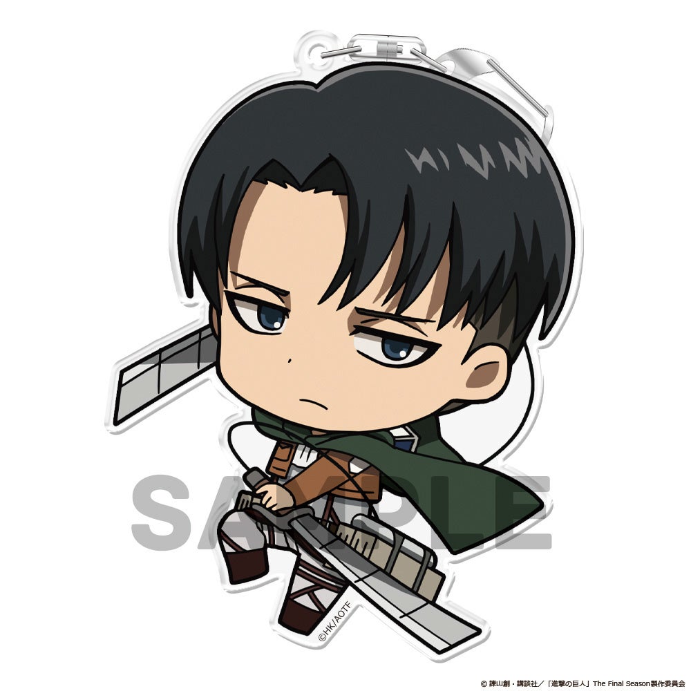 進撃の巨人 マッスルモンスター 缶バッジ コースター アクリルキーホルダー TVアニメ「進撃の巨人」のビッグアクリルキーホルダー vol.2