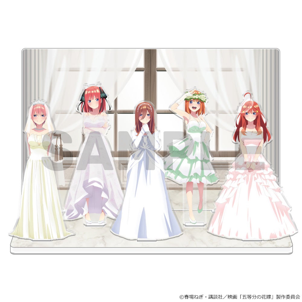 映画「五等分の花嫁」アクリルジオラマの受注を開始！ | 株式