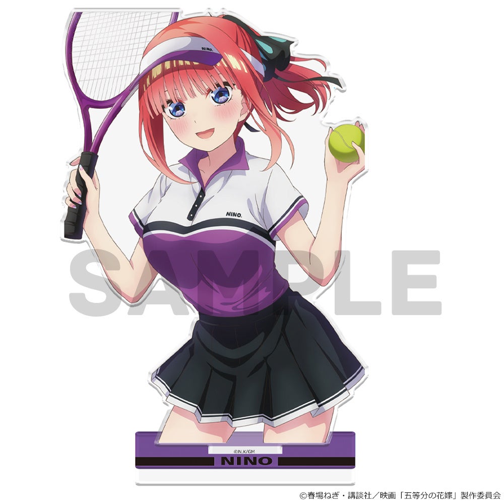 映画「五等分の花嫁」 のB1タペストリー、アクリルキャラスタンドの