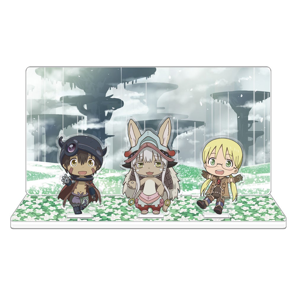新品　メイドインアビス　アクリルジオラマ　ようちえん　2個セット 80345-259-