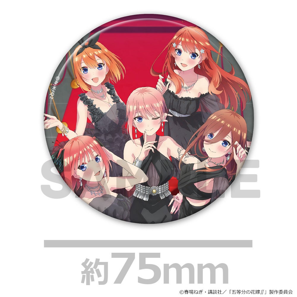 五等分の花嫁∬」B2タペストリー、アクリルジオラマ