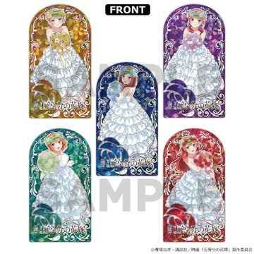 映画「五等分の花嫁」の新商品の受注を開始!プリズムビジュアルコレクションvol.4とvol.5、キャラクターラバーマットが登場! 映画「五等分の花嫁」の新商品の受注を開始!プリズムビジュアルコレクションvol.4とvol.5、キャラクターラバーマットが登場!