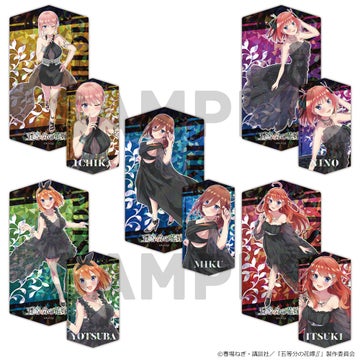 TVアニメ「五等分の花嫁∬」の新商品の受注が開始!プリズムビジュアルコレクション vol.4(BOX)やキャラクターラバーマットなどが対象! TVアニメ「五等分の花嫁∬」の新商品の受注が開始!プリズムビジュアルコレクション vol.4(BOX)やキャラクターラバーマットなどが対象!