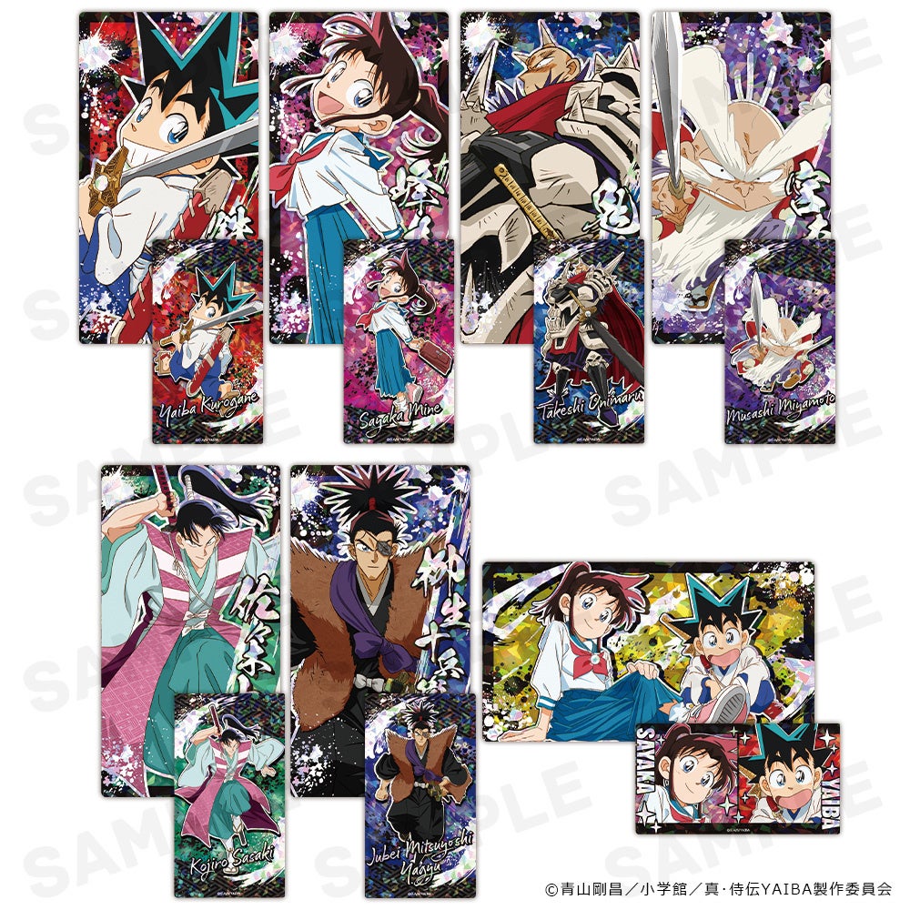 TVアニメ『真・侍伝YAIBA』缶バッジ付キャラクター大判タオル、MOKU