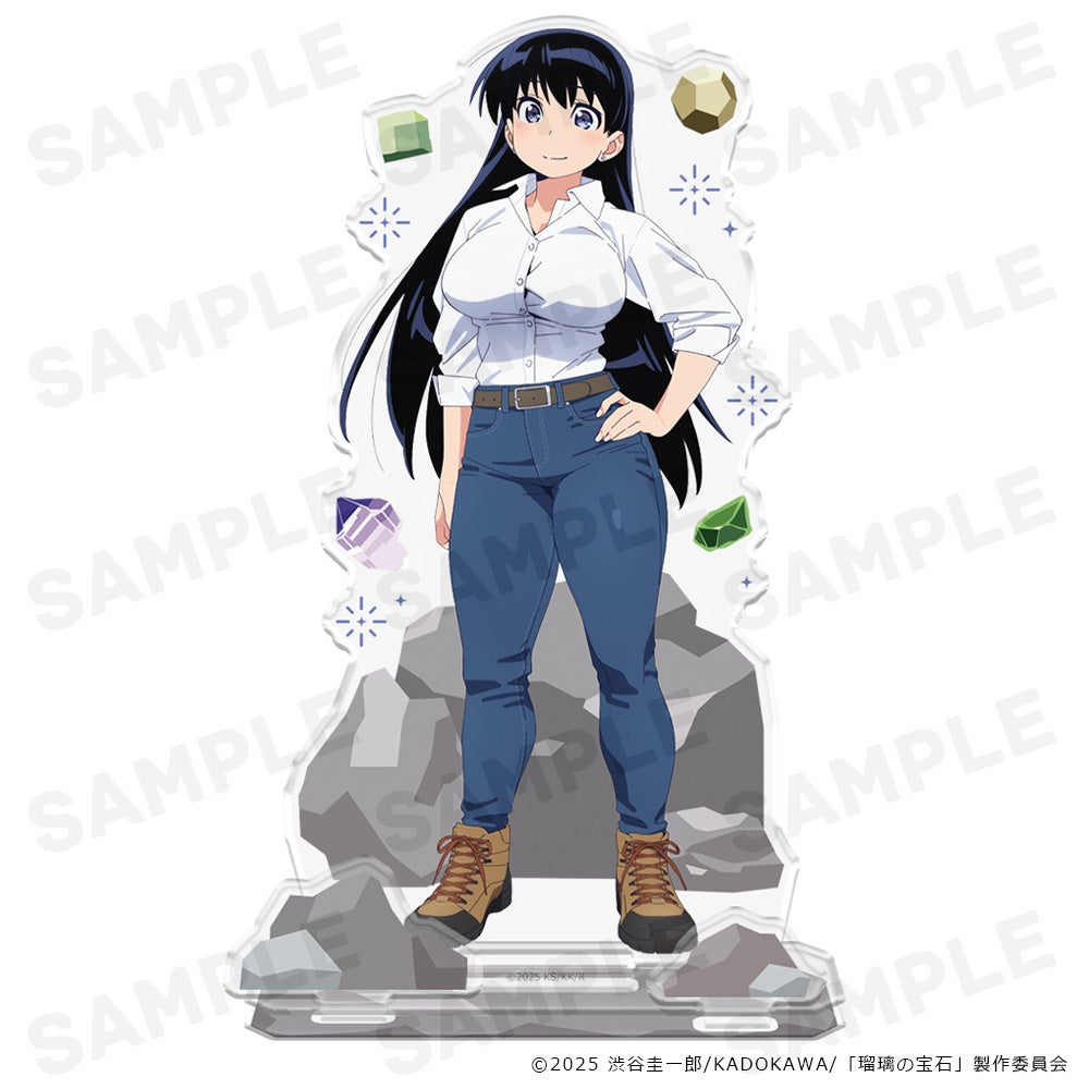 TVアニメ「瑠璃の宝石」アクリルキャラスタンドの受注を開始しました