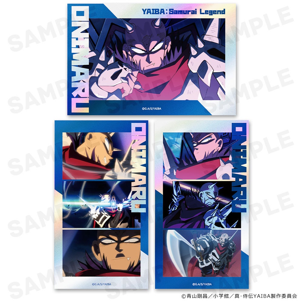 TO-FU OYAKO×MIKA コラボ フィギュア　大　小　ステッカー?セット TVアニメ『真・侍伝YAIBA』Tシャツ、サムネイルキラステッカーセット