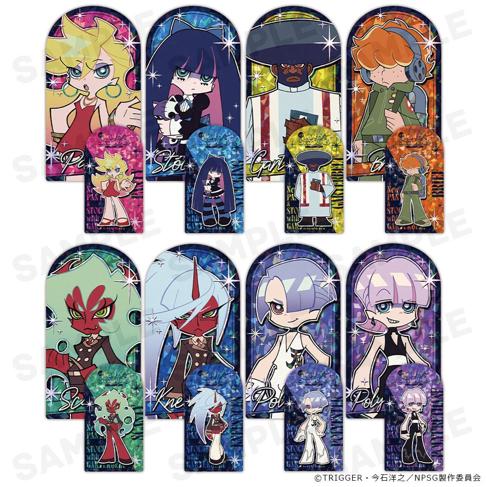 New Panty&Stocking タワレコ ホログラム缶バッジBOX TVアニメ「New PANTY ＆ STOCKING with GARTERBELT」ホログラム缶