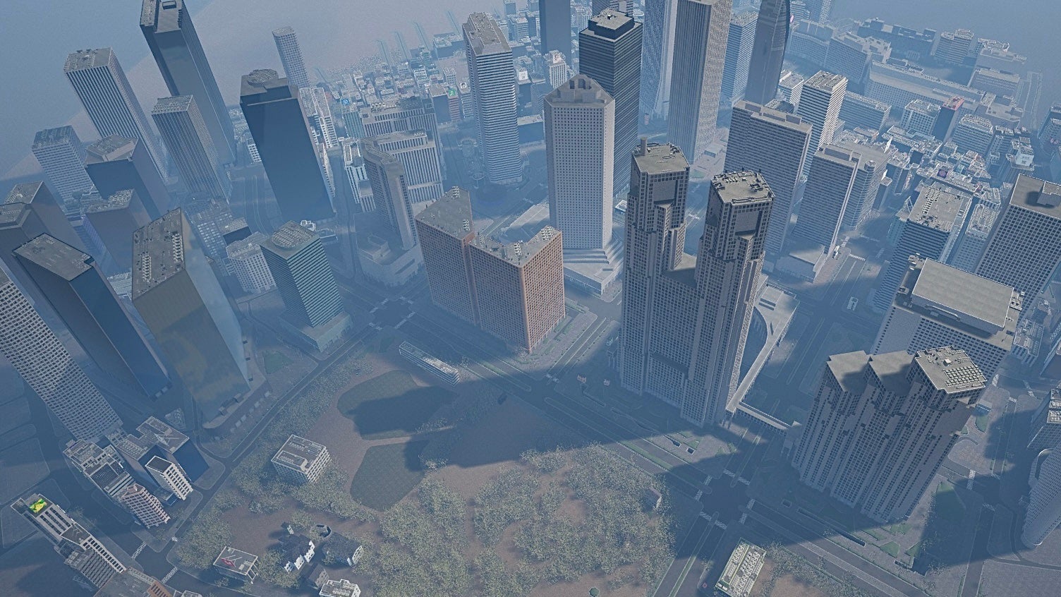 ※本特許技術によって生成されたバーチャル新宿