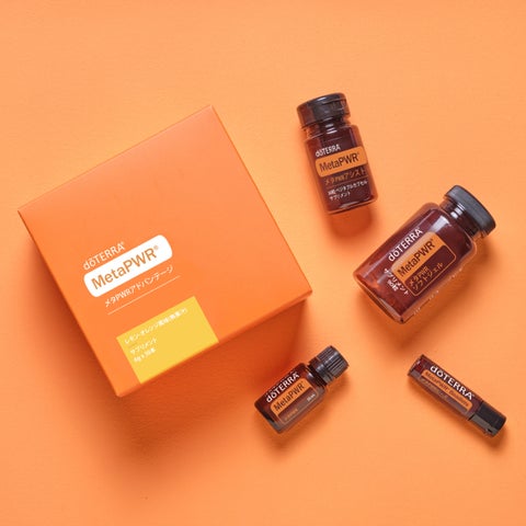 dōTERRA ドテラ 新品 未使用 メタPWR セット めぐりを整え、健やかでパワフルな毎日に貢献する製品シリーズ