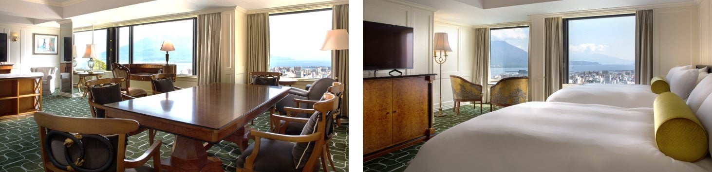 SAKURAJIMAロイヤルスイート（リビング／ベッドルーム）