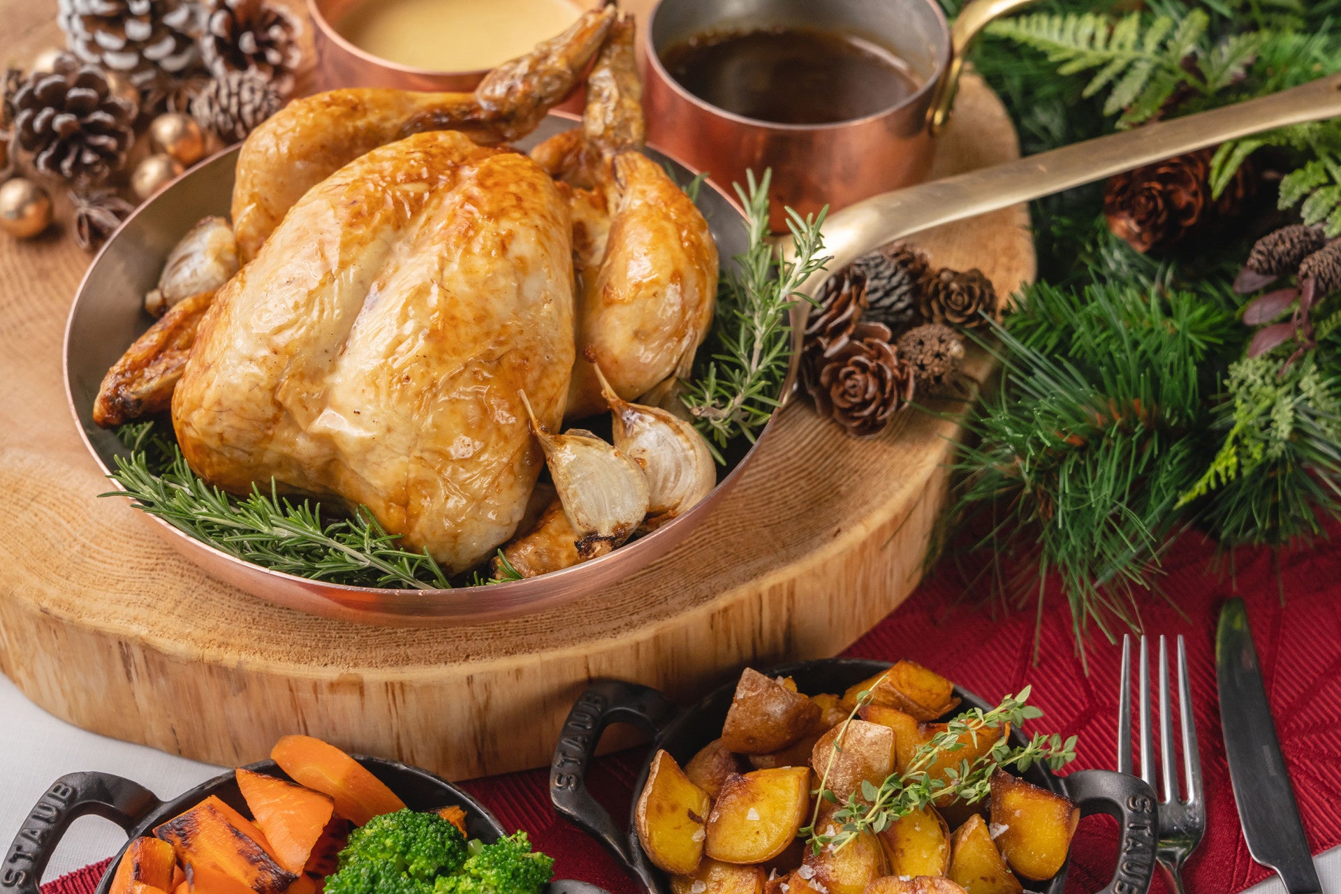 大山鶏のシェフのこだわりローストチキン