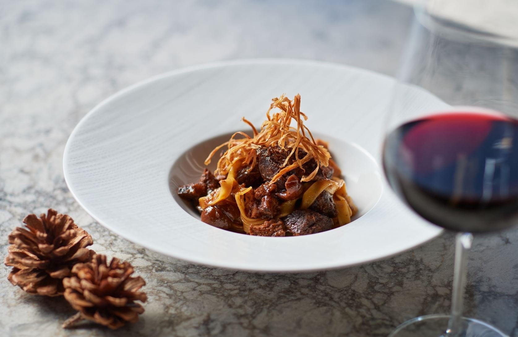 2月　鹿肉のミートソース