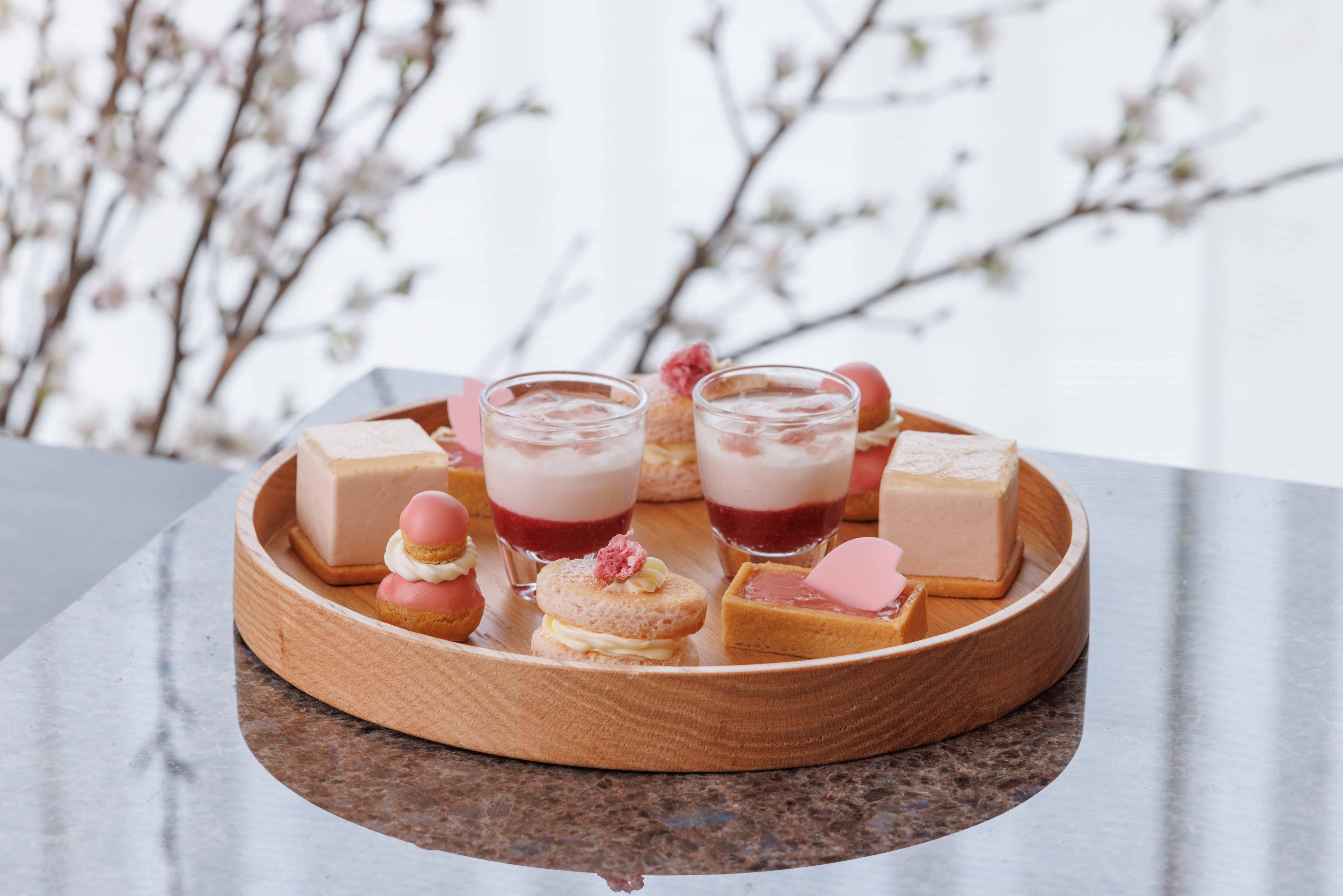 フォーシーズンズホテル京都】桜色の京都を表現した、春限定の桜