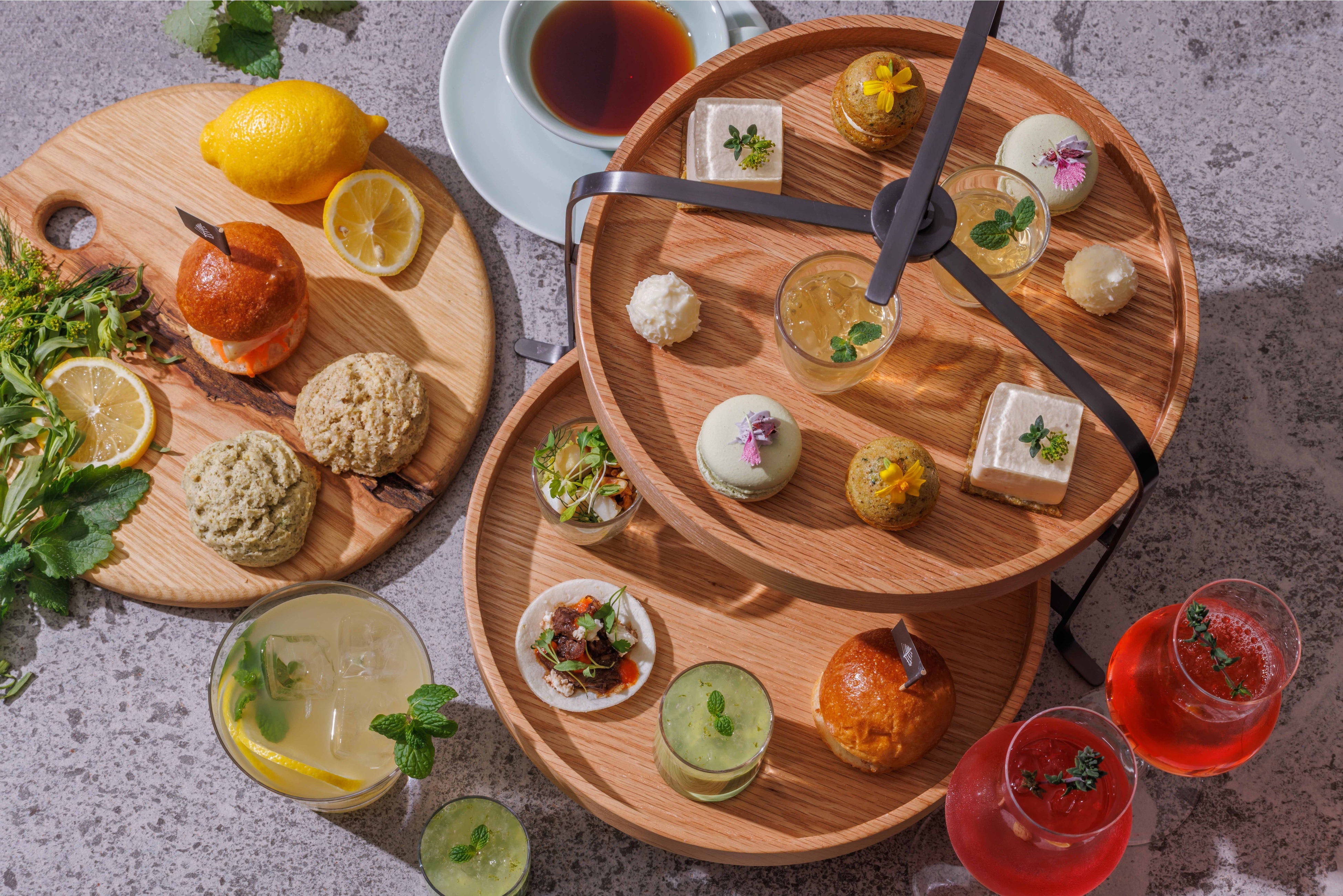 ウェルビーイングがテーマの「ハーバルアフタヌーンティー」」