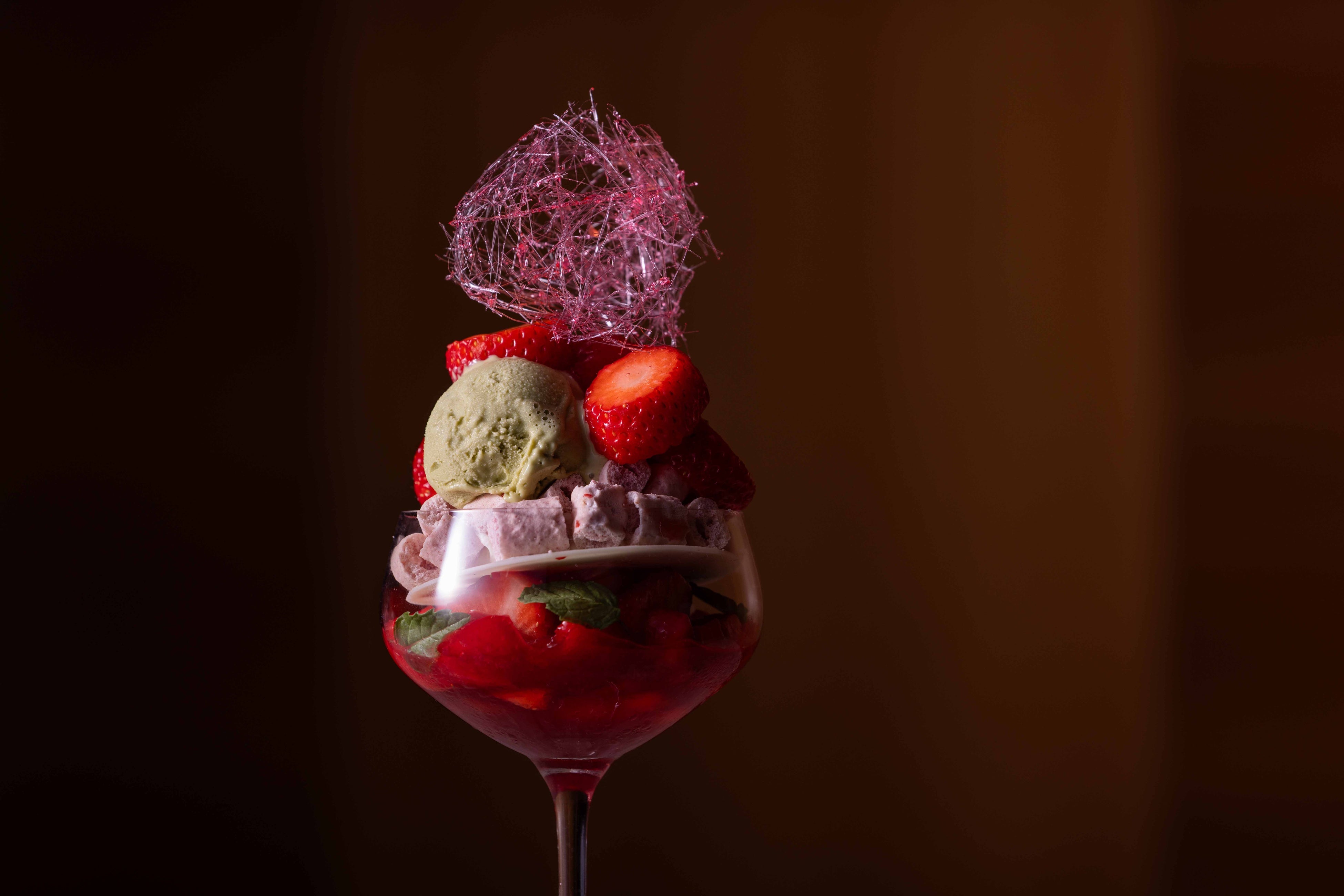 プレミアムいちごパフェ