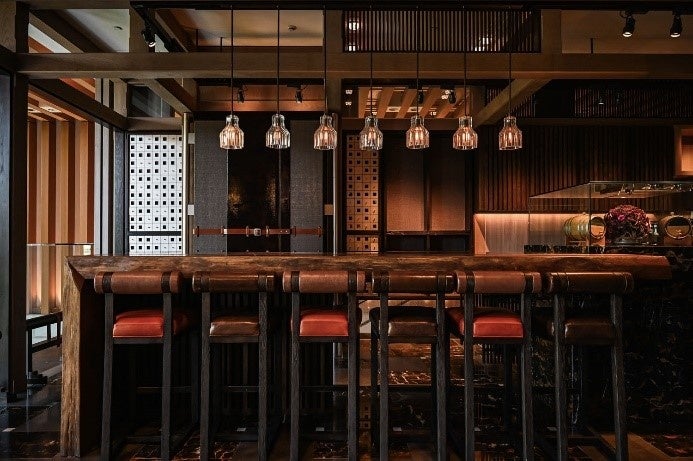 ザ・ラウンジ＆バーのの5席限定のバーカウンター